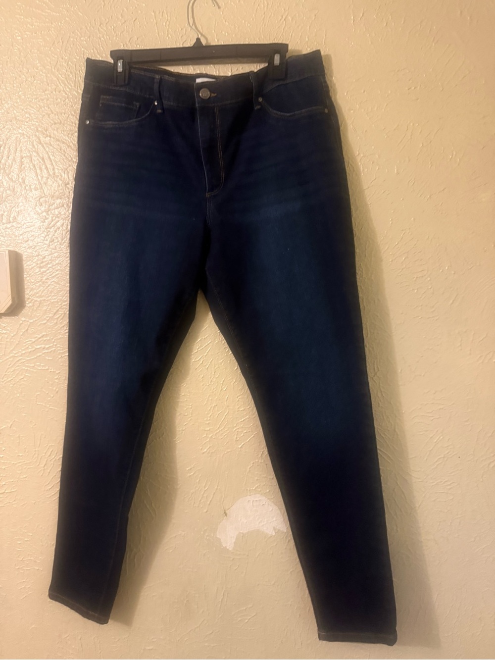 Jessica Simpson Deep Indigo Skinny Jeans size 16